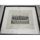 Kent County Cricket Club, signed photograph including Colin Cowdrey, 8.75in x 11ins approximately,