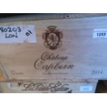 Unopened case of twelve bottles, Chateau Capbern Saint-Estephe, 2014
