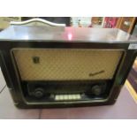 Telefunken Operette model mahogany cased valve radio