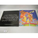 Star Wars original soundtrack LP record, 1977 together with another LP record, ' Music Inspired by