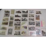 Thirty one postcards Croydon related, including seventeen RP's, various businesses, shopfronts,