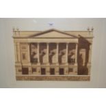 Andrew Ingamells, three signed etchings, ' The Guildhall ' No. 9 of 75, ' The Royal Opera House '