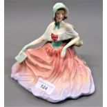 Royal Doulton figure of a seated lady in crinoline dress, titled ' Memories ' HN2030
