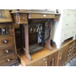 Early 20th Century Singer oak treadle sewing machine