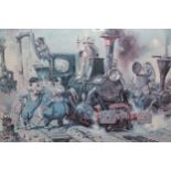 Terence Cuneo, two signed colour prints