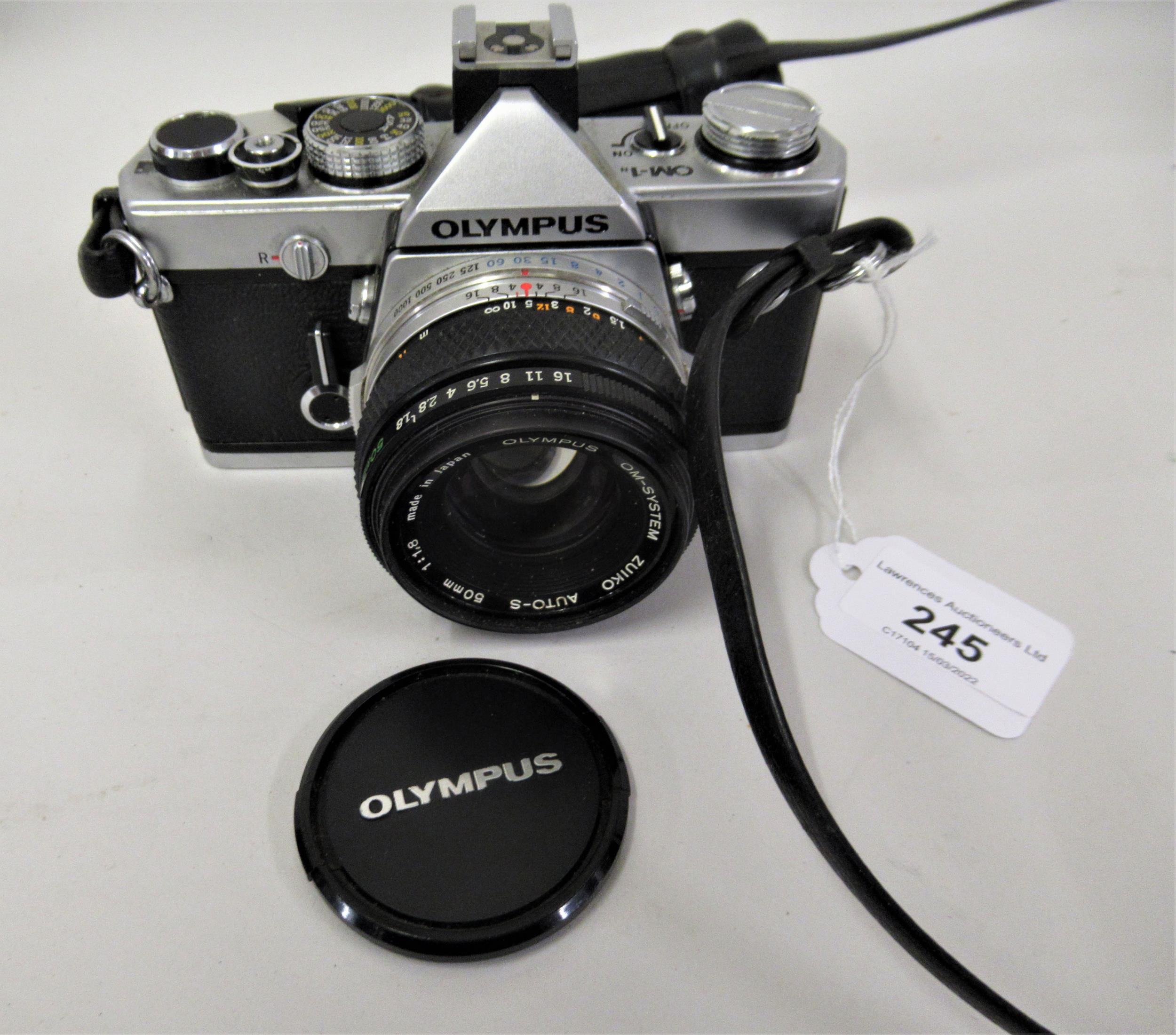 Olympus OM1 SLR camera