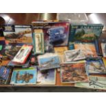 Quantity of boxed various scale models including Revell and Ertl
