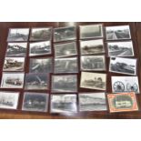 Twenty-five postcards, Croydon related, railways and trains including various relating to the