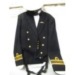 Naval Officer's uniform with peaked cap
