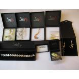 Eighteen items of silver costume jewellery by Lucy 2, all in original boxes