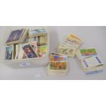 Collection of various collector's tea cards by Brooke Bond, Lyons etc.