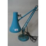 1970's Blue coloured Anglepoise 90 lamp