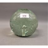Large 19th Century glass dump weight