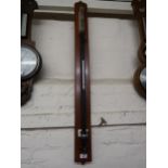 Early 20th Century marine stick barometer by Pastorelli, London, 38.5ins high
