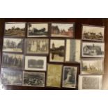 Thirty three postcards, Croydon related including fifteen RP's, Croydon Mental Hospital, Chelsham,