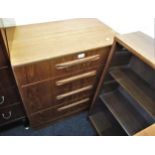 G Plan Fresco mid 20th Century teak four drawer chest