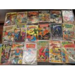 Quantity of DC various American issue comics including Justice League, America, Batman and Superman