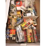 Box containing a large quantity of Airfix motor racing models (some boxed) and accessories Further