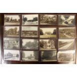 Twenty seven postcards, Croydon related including twenty RP's, Chipstead station, Wakeling's Forge