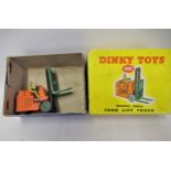 Dinky toys Coventry Climax fork lift truck No. 401 in original box