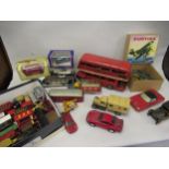 Quantity of miscellaneous mid 20th Century and later tin plate diecast model vehicles