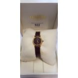 Michel Herbelin, ladies gold plated wristwatch, in original box