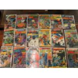 Group of thirty four DC comics, The Brave and The Bold, including Batman, The Flash and Green