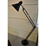 Reproduction floor standing Anglepoise lamp