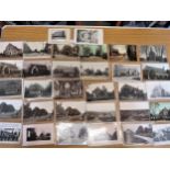 Thirty two postcards, Croydon related, all RP's, Purley Ice Rink, Godstone Road, Brighton Road,