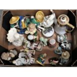 Quantity of various small Continental porcelain figures