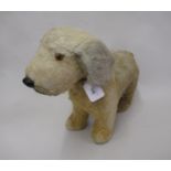 Early 20th Century Chilton Toys plush straw filled soft toy in the form of a dog