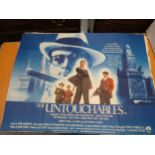Four original A1 film posters, ' The Untouchables ', ' Convoy ', ' Planet of the Apes ' and '