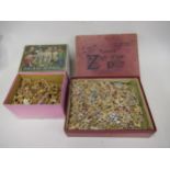 Two early 20th Century wooden jigsaw puzzles