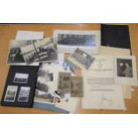 Folio containing a collection of various World War II German related ephemera and other