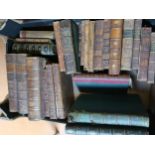 Quantity of miscellaneous leather bound books