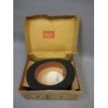 Dunn & Co. gentleman's top hat, in original cardboard box Measurements: 16cms wide x 20.2cms in