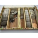 Collection of 19th / 20th Century silver, part silver and nickel coinage including four Victorian
