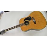 Epiphone six string acoustic guitar