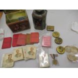 Collection of miscellaneous promotional items, relating to Mazawattee tea