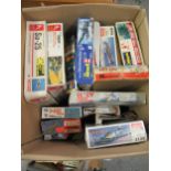 Fifteen various boxed model aircraft kits, including Monogram and Revell