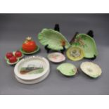 Nine various Carlton ware items