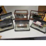 Collection of eleven Franklin Mint precision diecast model Rolls Royce motor cars, each with a