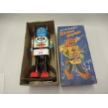 Japanese tin plate Inter Planet Space Captain robot