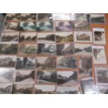 Thirty four postcards, Croydon related, including twenty two RP's, Sanderstead Hill, Sanderstead