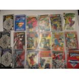 Quantity of various comics including Superman, World's Finest and Action Comics