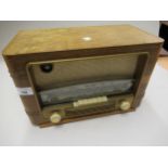 Clarville Favori 66 oak cased radio