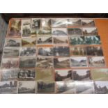 Forty two postcards, Croydon related, including thirty seven RP's, The Crossroads, Sanderstead,