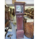 Group of three various George III longcase clock cases