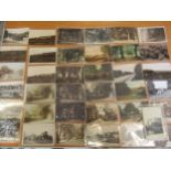 Thirty eight postcards, Croydon related, including twenty four RP's, mainly views of Sanderstead