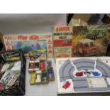 Quantity of Airfix boxed and bagged motor racing cars, together with a boxed Airfix Monte Carlo